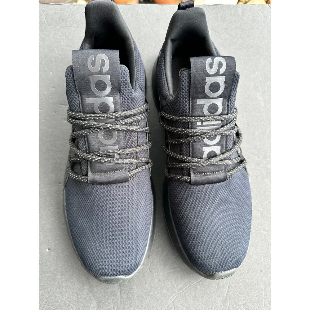Adidas Cloudfoam Pure 2.0 Men Running Shoes Triple Black Sneakers Mesh Low Top12